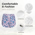 thumbnail image 4 of Bixox Women's Orchids Flowers pattern 2 in 1 Running Shorts - Lightweight Athletic Workout Gym Yoga Shorts Liner with Pockets - XX-Large, 4 of 7
