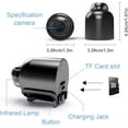 thumbnail image 7 of Mini Full HD Security Camera, 1080P HD Mini WiFi Hidden Camera with Night Vision, 60° Wide Angle Covert Security Camera for Home, Office, Indoor, Warehouse, 7 of 7