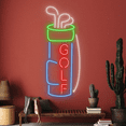 thumbnail image 2 of Glowneon Golf Club Set Neon Sign, Shop Store Decor Signboard, 2 of 4