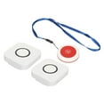 thumbnail image 4 of Botón De Llamada SOS, Buscapersonas Inalámbrico Para Cuidadores, Señal Fuerte 2 Por 1, Transmisión De Larga Distancia, Volumen Ajustable Para Sistema De Alerta De Enfermera, 4 of 8