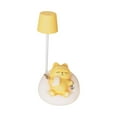 thumbnail image 2 of Lámpara de mesa con viñetas de animales, luz nocturna de animales, luz nocturna USB para niños, para caminar por la noche, recién nacidos, decoración Amarillo, 2 of 9