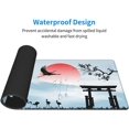 thumbnail image 4 of Japanese Large Mouse Pad, Waterproof Extended Gaming Mousepad with Mount Fuji, Big Long Non-Slip Desktop Mouse Mat for Laptop, Keyboard, Computer for Decor Women Office, (Blue Sky, XL 31.5*11.8 in), 4 of 6