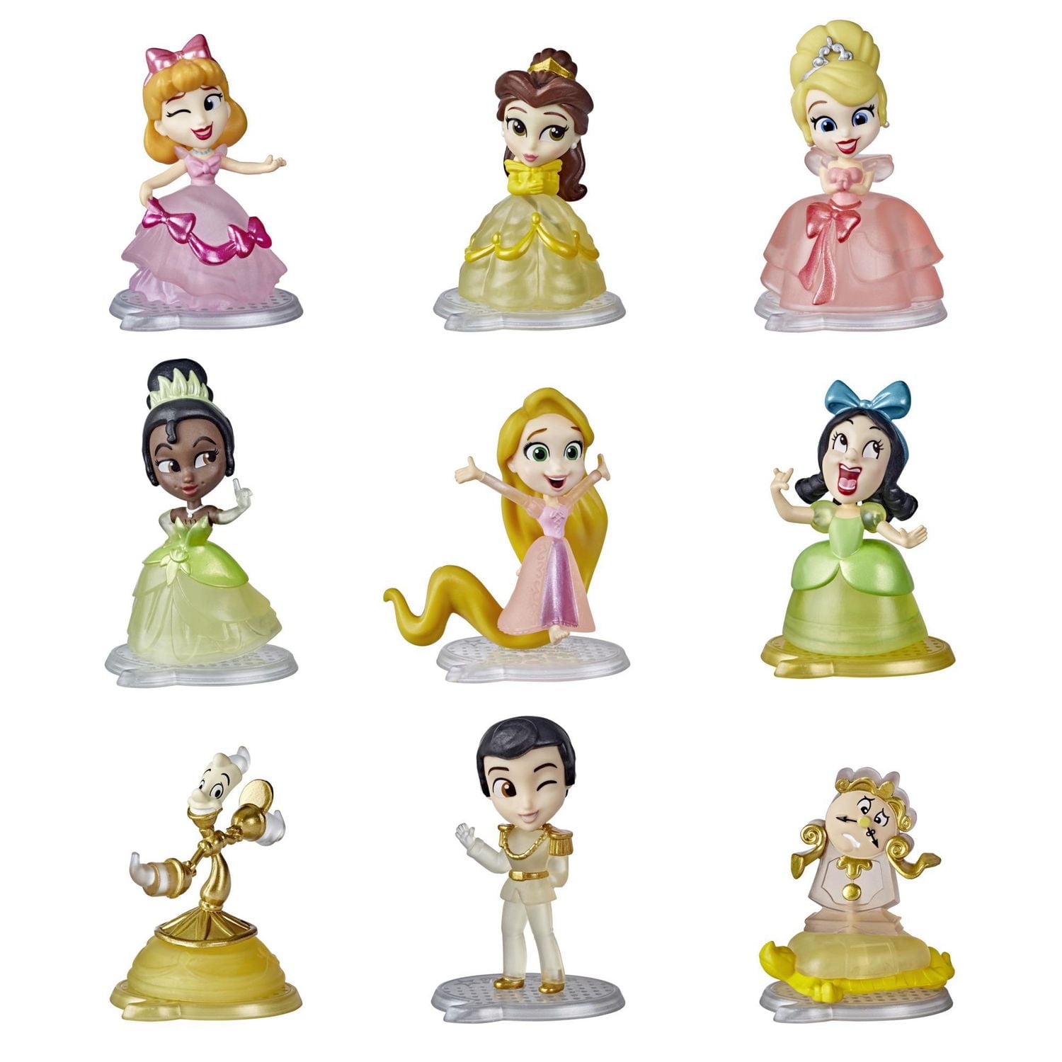 Disney Princess Comics 2-Inch Collectible Dolls, Doll Surprise Blind Box with Favorite Disney Princess Comic Book Characters