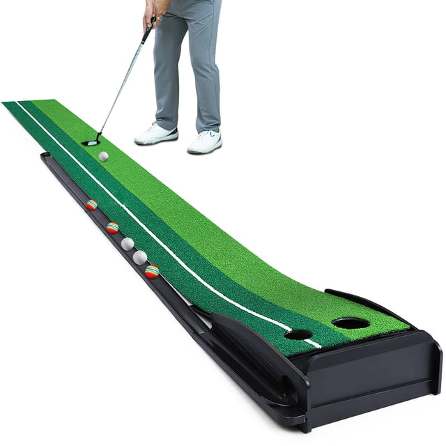 Alfombra de golf Dollox, 300 x 30 x 15 cm, Auto Ball Return