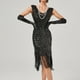 thumbnail image 1 of WILLBEST Vestidos de Mujer Vestido Vintage Sexy sin Mangas para Mujer Vestido de Fiesta de Noche con Borlas y Lentejuelas de Los Años 20 2025 Grande, 1 of 3