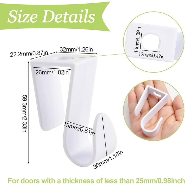Single over door hooks cheap