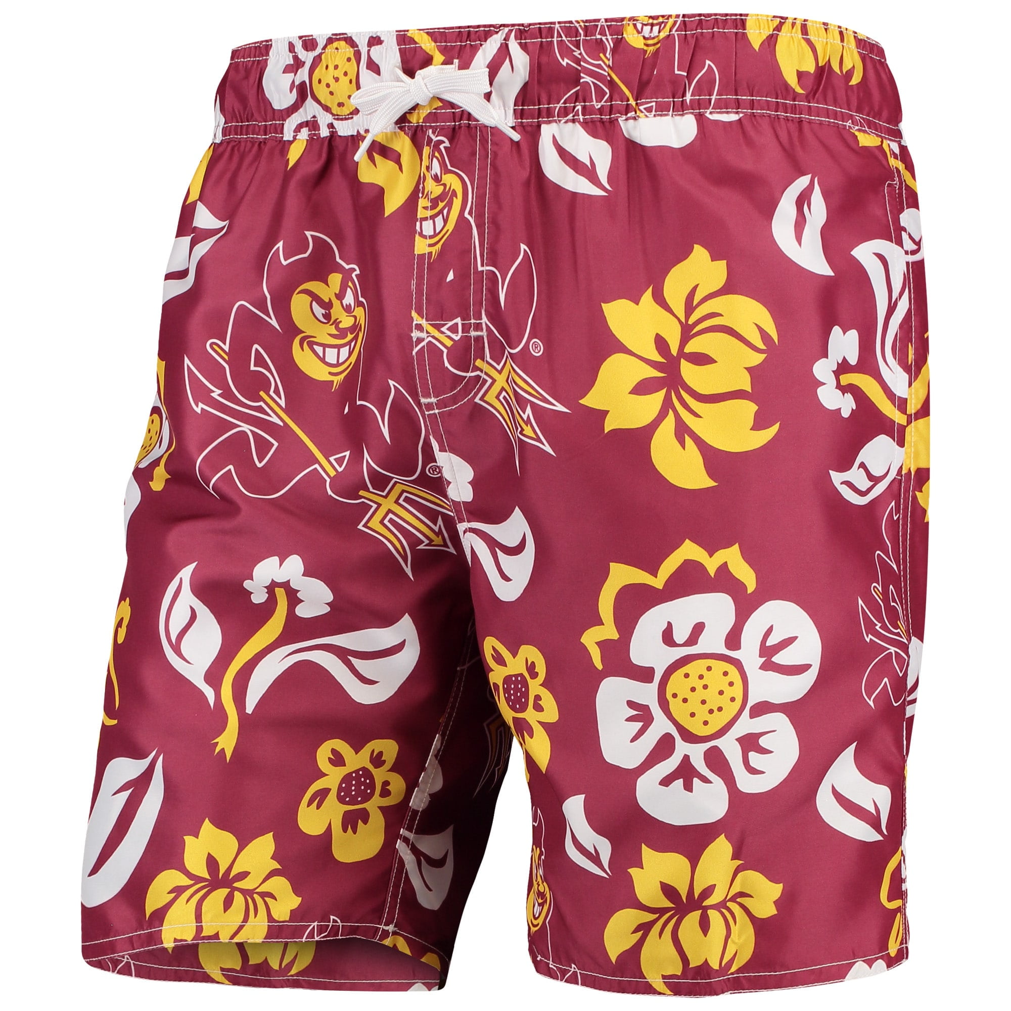 Wes and Willy Florida State Mens Swim Trunks
