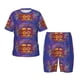 thumbnail image 1 of Balery Peace And Love Conjunto de Pijama Infantil de Manga Corta con Estampado – Ropa de Dormir de Algodón Suave-XX-Large, 1 of 6