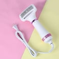 thumbnail image 2 of Fiudx Secador de Pelo Portátil para Mascotas, 3 Ajustes de Temperatura, Cepillo de Aseo Silencioso 2 En 1, Botón de Depilación Eficiente, Perfecto para Mascotas Pequeñas y Medianas, para Usar En Invi, 2 of 7