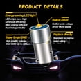 thumbnail image 3 of Ruiandsion Amber BAW9s HY21W 12V Car Turn Signal Lamp Baw9s Auto Bulbs Car LED Indicator Brake Fog Reverse Light Bulb BAW9S Amber Car BAW9S Bulb, 3 of 8