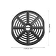 thumbnail image 2 of ELAYARD Black Air Fryer Pan Replacement Tray with Nonstick Surface Designed for Quick Replacement and Cleaning, 2 of 6