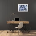 thumbnail image 3 of Perry, William 14x11 White Modern Wood Framed Museum Art Print Titled - Abstract ice patterns background Diamond Beach Jokulsarlon Glacier Lagoon Vatnajokull National Park, 3 of 4