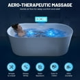 thumbnail image 6 of ANZZI Jericho Series Freestanding Acrylic Bathtub FT-AZ067, 6 of 9