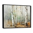 thumbnail image 2 of Designart "Subtle Silver Birch Allure II" Tree Birch Floater Framed Wall Decor, 2 of 5