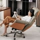 thumbnail image 3 of Modern Boss Comfy Office Chairs Recliner Computer Luxury Ergonomic Office Chairs Gaming Swivel Stuhl Bedroom Furniture WZ50OC My Lux Decor Round, 3 of 9