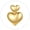 01. 14K Gold Plated, variant on Hypoallergenic Heart Earrings for Women, Real 925 Sterling Silver Heart Stud Earrings Jewelry Gifts for Birthday Graduation - 14K Gold Plated