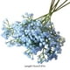 thumbnail image 3 of Pinzas para El Cabello de Plástico Azul con Forma de Nube de Bebé | Accesorios para Fotografía de Bodas | Flores Artificiales Decorativas para El Cabello | 15 Cm | Paquete de 2 Flores, 3 of 6