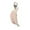 Pink, variant on Keychains Key Pendant Dumpling Model Cute Food Prop Realistic Dumplings Photography Accessory for Everyday Carry and Collectibles,6.32 cmx3.2 cm,Green