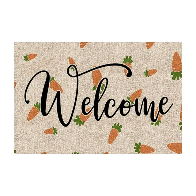Gkeoshab Carpet Easter Doormat Entrance Front Door Mat For Home Bedroom Decor Non Slip Rug Decorative Accessories Home & Garden