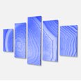 thumbnail image 2 of Dark Blue Agate Structure - Abstract Canvas Art Print, 2 of 3