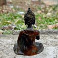 thumbnail image 6 of Tibet vintage copper bronze Tibetan Buddhism Buddha figurine, Meditating meditation Sitting Buddha Figurine Decorate Bodhisattva statues, 6 of 10