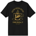 thumbnail image 1 of T-Shirt Noir pour Femme Gilmore Girls Luke's Logo, 1 of 2