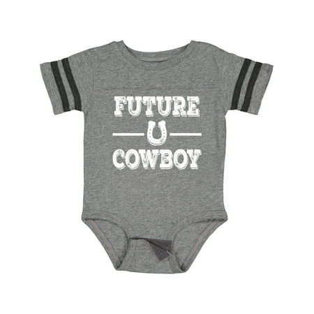 

Inktastic Future Cowboy Boys Rodeo Gift Baby Boy Bodysuit