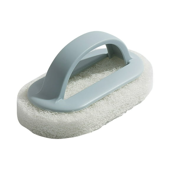 THLKIF 2pcs Kitchen Sponge Scrub Brush Strong Scouring Dish Washing Cleaning Brush Scrubber with Handle Heavy Duty Dish Wand Sponge for Pot and Plate Dish Washing Cleaning