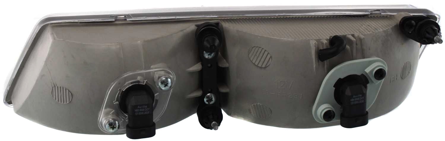 Headlight Compatible With 1995-1997 Mercury Grand Marquis Right Passenger Halogen With bulb(s)