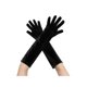 thumbnail image 1 of Guantes largos de terciopelo para mujer INSPIRE CHIC, guantes de ópera de dedos completos de los años 1920 para fiesta nocturna, color negro, talla M, 1 of 6