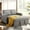Dark Gray, variant on SEJOV Pull Out Sofa Bed 2 Seater Loveseats, Convertible Linen Sleeper Sofa Bed for Small Space with Adjsutable Backrest & Spring Support, Dark Gray