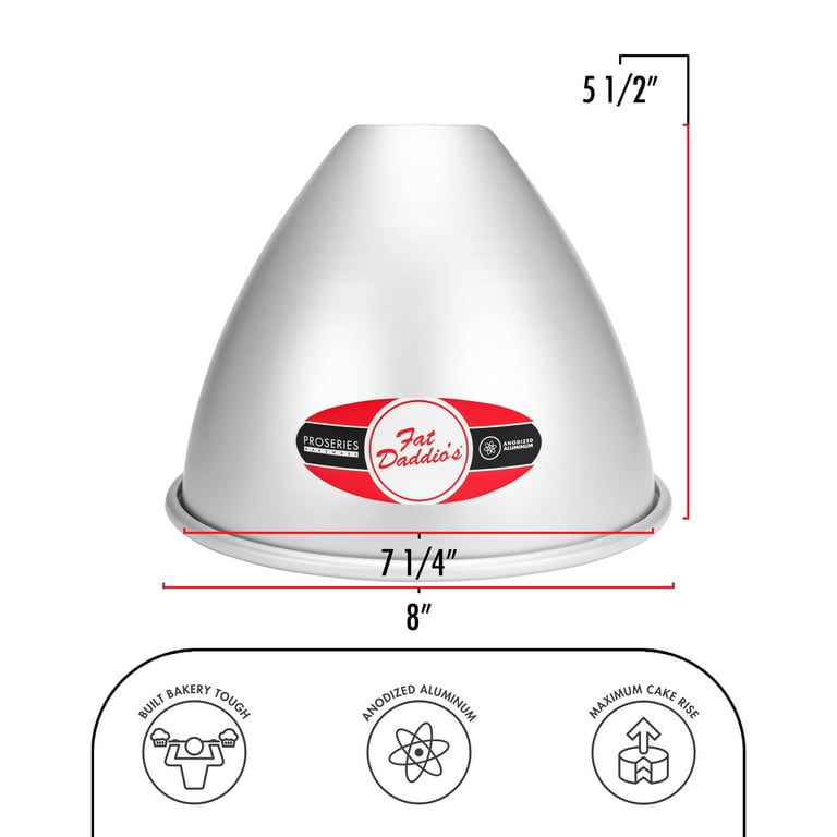 Fat Daddio's PDV-07 Dolly Varden Doll Cake Pan, x inch