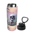 thumbnail image 2 of Naloa Mist Sunflower Skull 18oz Sports Insulated Kettle, Stainless Steel Insulated Cup for Women Men for Fitness, Gym & Outdoor, 2 of 7