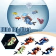thumbnail image 4 of Air Action Exploring Diver Fish Tank Aquarium Bubble Decor Ornament J5T6, 4 of 5