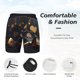 thumbnail image 3 of Fotbe Casino Cards Poker Traje de Baño para Hombre – Shorts de Natación de Secado Rápido con Forro y Bolsillos-Medium, 3 of 6