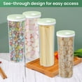 thumbnail image 4 of EcoNesxp Quart Freezer Storage Bucket1 Quart Freezer Storage Bucket Sorbet and Gelato Individual Ice Cream Containers with Silicone Lids for Ice Cream, 4 of 5