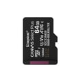 thumbnail image 2 of MEMORIA MICRO SD 64GB KINGSTON CANVAS SELECT PLUS GE3 CLASE 10, 2 of 3