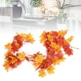 thumbnail image 3 of Fall Floral Stems, Hanging Vine Garland Fall Decorations Maple Leaf Vine Fall Home Decor For Christmas, 3 of 7