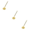 thumbnail image 4 of ZLight Ballpoint Pens Metal Wedding Ball Pen Guest Smooth Writing Tool Bank Counter Business Office Accessory Big Jewel/Gold 3Set, 4 of 6