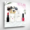 thumbnail image 3 of Epic Art 'Get Glam X' by Victoria Borges, Acrylic Glass Wall Art, 12"x12", 3 of 8