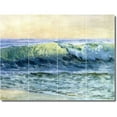 thumbnail image 1 of Ceramic Tile Mural-Albert Bierstadt Waterfront Painting 35. 17" w x 12.75" h using (12) 4.25 x 4.25 ceramic tiles, 1 of 3