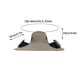 thumbnail image 3 of EGYMEN Sombrero con ventilador solar de ala ancha para pesca al aire libre, sombrero para el sol para hombres con ventiladores solares, sombreros de pesca, sombrero protector solar con ventilador, 3 of 8