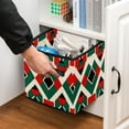 thumbnail image 5 of Palestine Foldable Storage Cubes with Handle, 10.8"x10.5"x10.6", Large Capacity - Storage Bins, Storage Basket, Toy Box, 5 of 6
