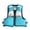 w93# Sky Blue116, variant on Wuxian Teen Boys Swim Vest Buoyancy Sleeveless Adjustable Strap Color Block Zip Up Flotation Lean To Swim Boating Pool Beach Jacket Swimming Aid Fashionable Swimwear,Yellow,7-10 Years