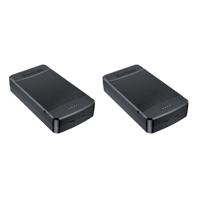 Vogacara Caja de desinfección de herramientas para uñas con luz azul: la seguridad es prioridad Desinfección con luz azul Esterilice las blanco Configuración alta 2Conjunto