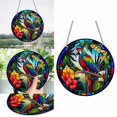 thumbnail image 1 of Clearance! Welcome Door Hanger Double Colorful Hummingbird Butterfly Hanger Window Gallery Home Decoration Hanger, 1 of 9