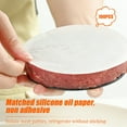 thumbnail image 6 of Hamburger Press Patty Maker with 100 Wax Papers,Burger Press,4 in 1 Non-Stick Meat Beef Veggie Hamburger Mold,Kitchen Gadgets to Make Patty for Stuffed Slider BBQ Barbecue Grilling, 6 of 9