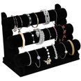 thumbnail image 1 of Organizador de Joyas OSPNIEEK de Terciopelo con 3 Niveles para Pulseras, 1 of 7