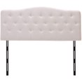 thumbnail image 5 of Yongchuang Tufted Upholstered Headboard Queen Adjustable Height Headboard Panel for Queen Size Bed Ivory, 5 of 6