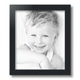 thumbnail image 2 of ArtToFrames 11" x 13" Black Satin Picture Frame, 11x13 inch Black MDF Poster Frame (WOM-5180), 2 of 8